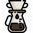 Goteo De Cafe Filtro De Cafe Bebida Caliente Icono