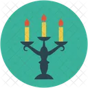 Gothic Candle Holder Icon