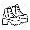 Gothic-Stiefel  Symbol