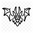 Gotische Fledermaus  Symbol