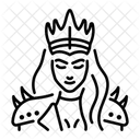 Gotische Königin  Symbol