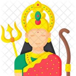 Göttin Durga  Symbol