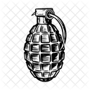 Goupille De Grenade Bombe Explosion Icon