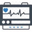 Appareil Ecg Moniteur Ecg Ecg Icône