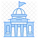 Goverment Building Bank Icon
