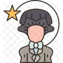 Governess Woman Tutor Icon