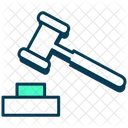 Government Justice Hammer Hammer Icon