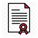 Government Document File Notes Icon