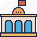 Government Building Congress Icon