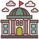 Government Minister House Bureaucracy Icon
