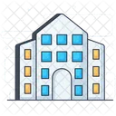 Government Office Official Building Architecture Icon