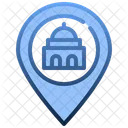 Government Office Location Government Office Pin Government Office Address Icon