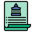 Government Policies Government Law Icon
