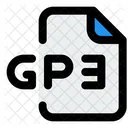 Gp 3 File Audio File Audio Format Symbol