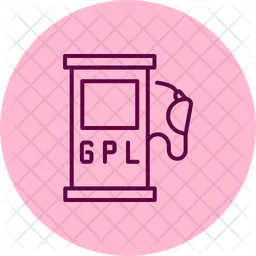 GPL-Tankstelle  Symbol