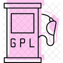 Gpl Station Color Shadow Thinline Icon Icon