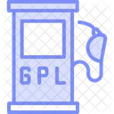 Gpl Station Duotone Line Icon Icon