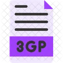 Gpp Multimedia File File Format File Type Icon