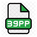 3 Gpp File Document Icon