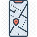 Gps Phone Navigation Icon