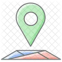 Gps Awesome Lineal Color Icon Icon