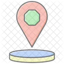 Gps Lineal Color Icon Icon