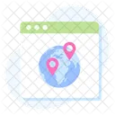 Gps Pin Map Icon