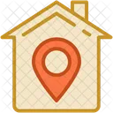 Gps Home House Icon