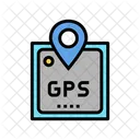 Gps Device Color Icon