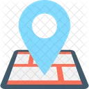 Map Pin Location Icon