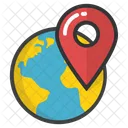Global Location Pointer Icon