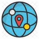 Global Location Navigation Icon