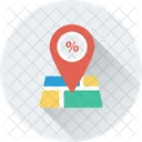 Gps Offer Shop Icon