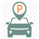 Gps Parking Car Icon