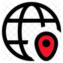 Gps World Location Pin Icon