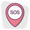 GPS Localisation Carte Icon