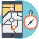 Cellulare GPS Localizzatore Icon