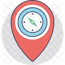 GPS Map  Icon