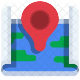 Gps Map  Icon