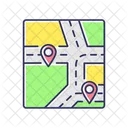 Gps Map  Icon