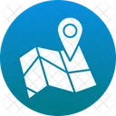 Gps Map  Icon