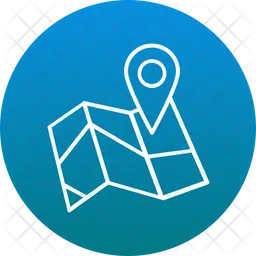 Gps Map  Icon