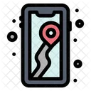 GPS móvel  Icon