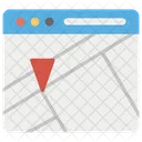 Navegacao GPS Pino De Localizacao Marcador De Localizacao Ícone