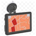 GPS Navigation Navigationskarte Karte Icon