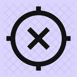 Gps Off Flag Icon