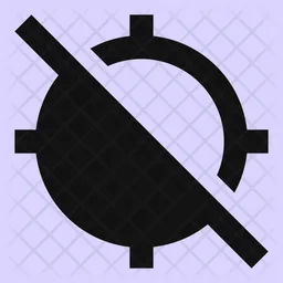 Gps Off Flag Icon