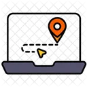 GPS-Verfolgung  Symbol