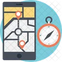 Mobile Gps Tracker Icon
