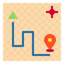 Map Pin Locations Icon